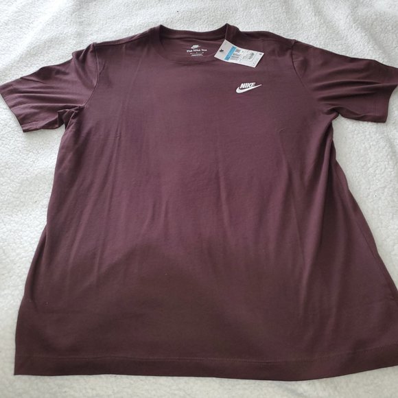 Nike  Men's T-Shirt Sportswear Club- brown basalt - Picture 5 of 8